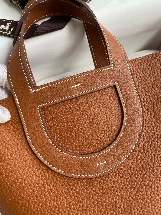 Hermes in the loop Togo Leather Bag H3369-25