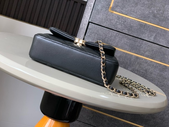Chanel CLASSIC Original Lambskin 11.12 HANDBAG AS6563 black