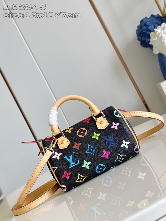 Louis Vuitton NEW Nano Speedy M92645 black