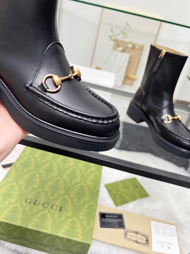 Gucci Womens Horsebit boot 45025-2