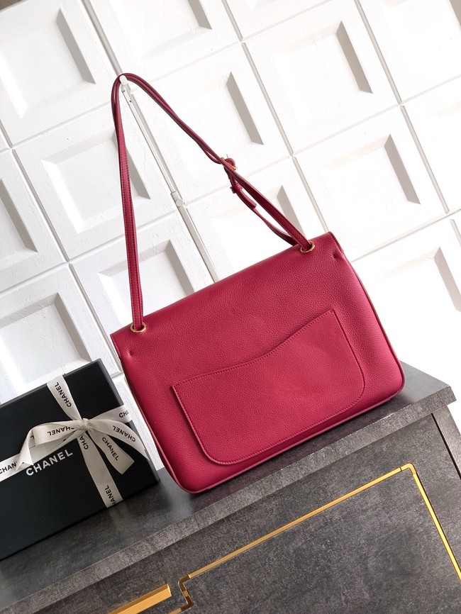 CHANEL Maxi Classic Handbag AS58601 rose