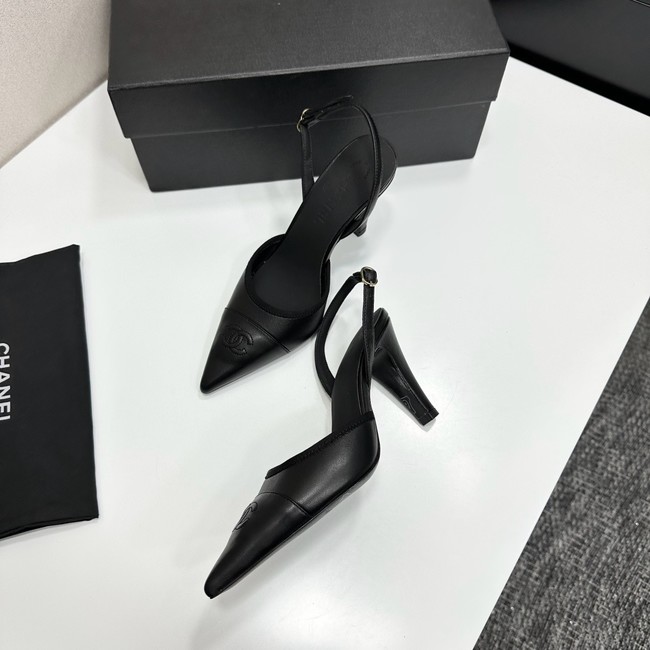 Chanel Slingbacks Iridescent Lambskin 55734-3