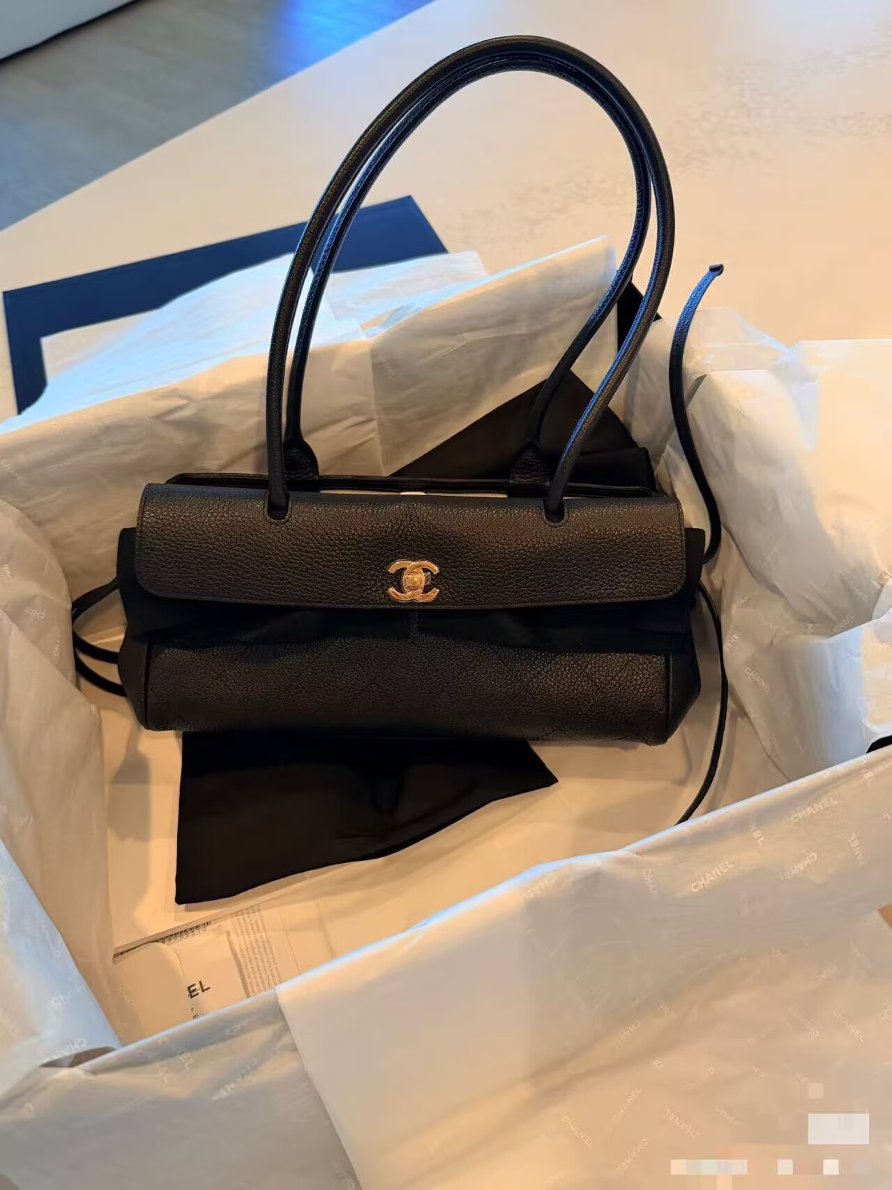 Chanel 2026SS Original Leather Bag A31055 Black Chanel 2026SS Original Leather Bag A31055 Black