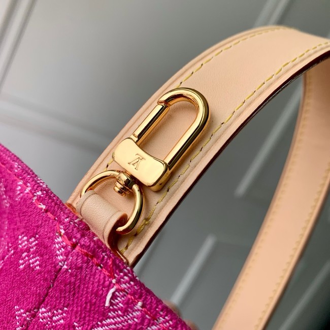 Louis Vuitton NEW All In BB M27626 Fuchsia Denim