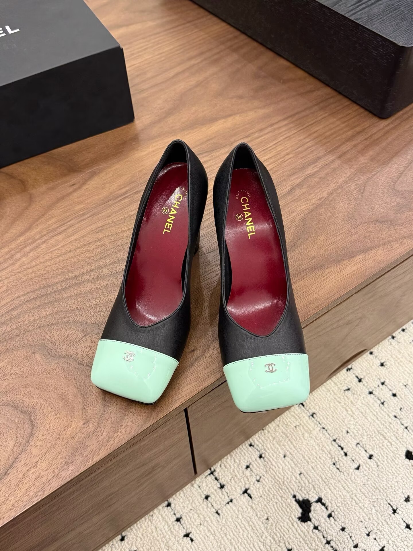Chanel Pumps Lambskin heel G47188