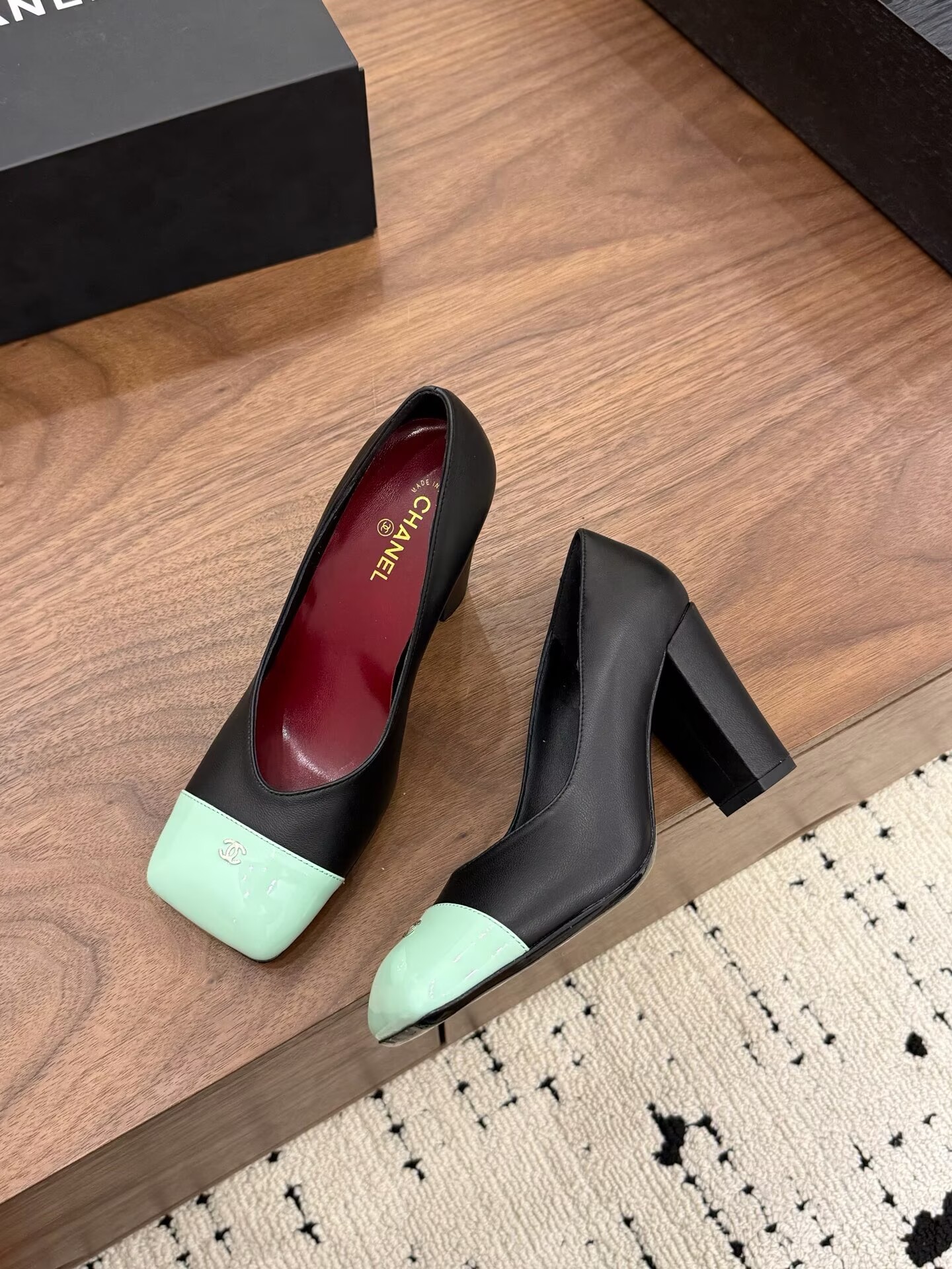 Chanel Pumps Lambskin heel G47188