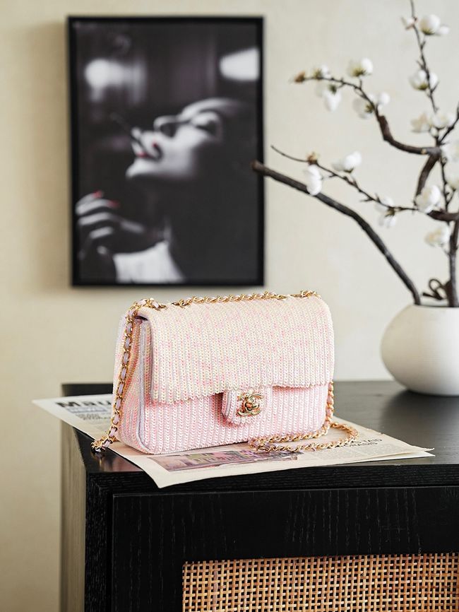 CHANEL Evening Bag AS4298-2 pink
