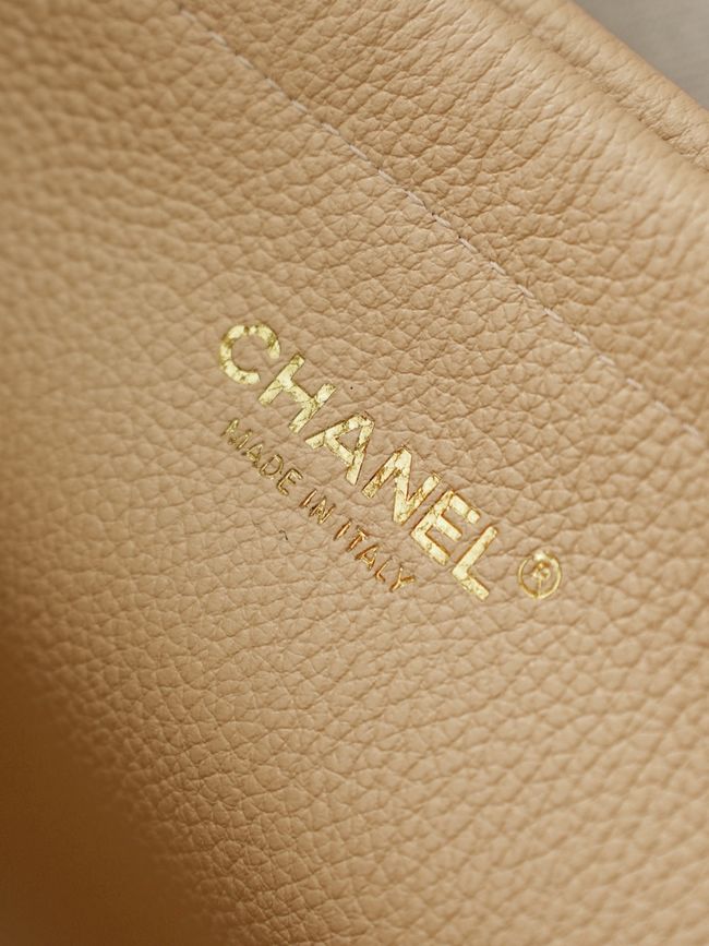 Chanel 26S Grained Calfskin Shopping Bag AS6289 Dark Beige