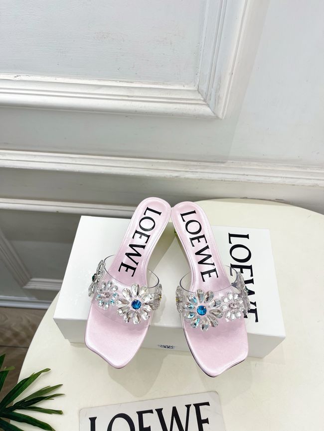 Loewe Heeled Slide 69006-4 Loewe Heeled Slide 69006-4