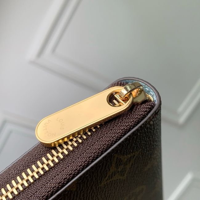 Louis Vuitton Zippy Wallet M28278 blue Louis Vuitton Zippy Wallet M28278 blue