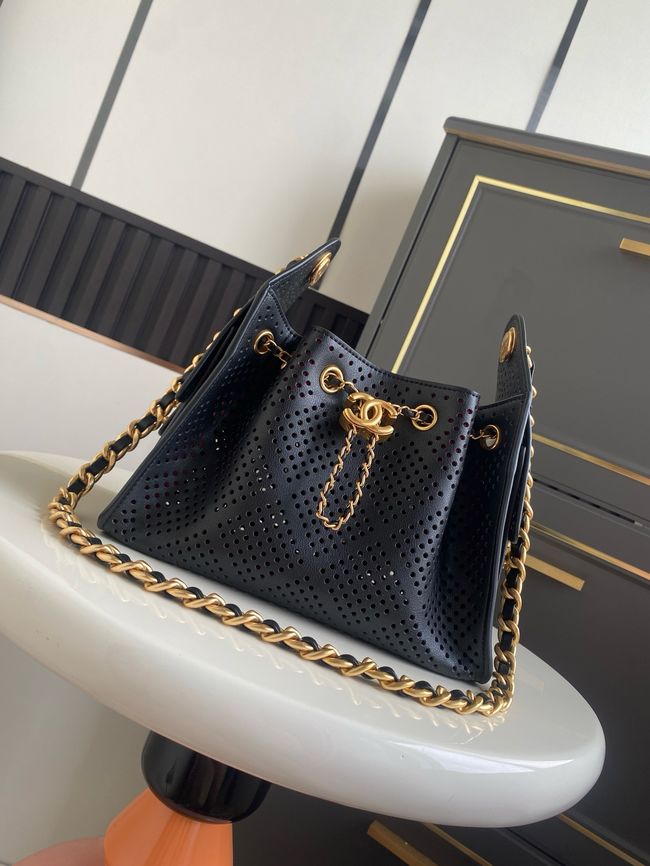 CHANEL 25 Mini Handbag AS5631 black CHANEL 25 Mini Handbag AS5631 black