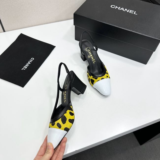 Chanel Slingbacks Lambskin & Mixed Fibers 65MM G31318-2