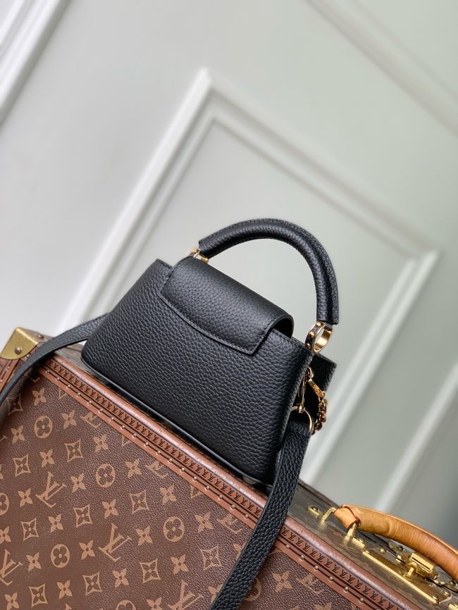 Louis Vuitton Capucines East-West Mini M28198 black