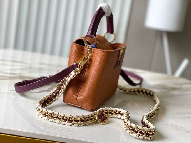 Louis Vuitton Capucines Mini M29497 camel Louis Vuitton Capucines Mini M29497 camel