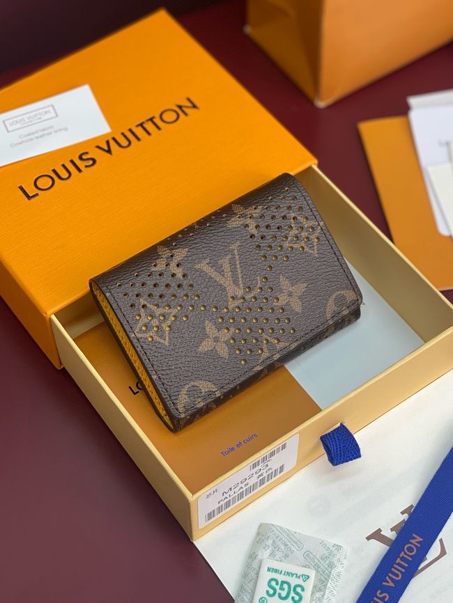 Louis Vuitton Envelope Business Card Holder M29293 yellow Louis Vuitton Envelope Business Card Holder M29293 yellow