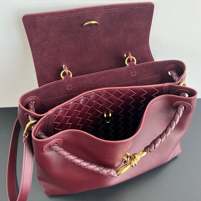 Bottega Veneta Small Andiamo P5678 CINNABAR