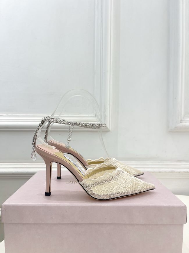 Jimmy Choo slingback pumps 8.5CM 65099-3 Jimmy Choo slingback pumps 8.5CM 65099-3