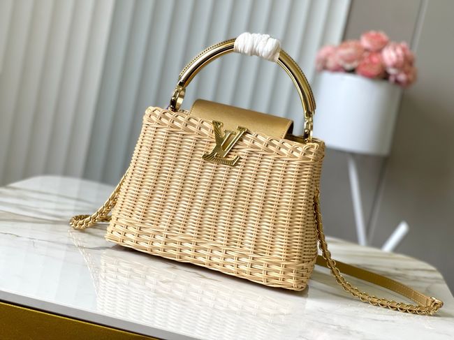 Louis Vuitton Capucines M28545 Gold Louis Vuitton Capucines M28545 Gold