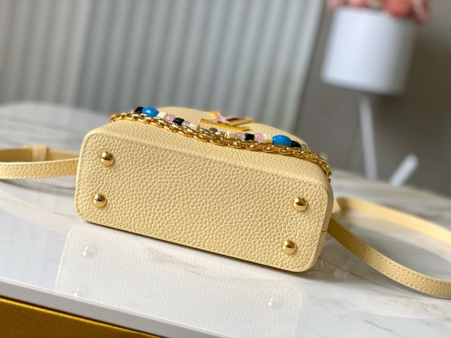 Louis Vuitton Capucines Mini M28716 Banana Louis Vuitton Capucines Mini M28716 Banana