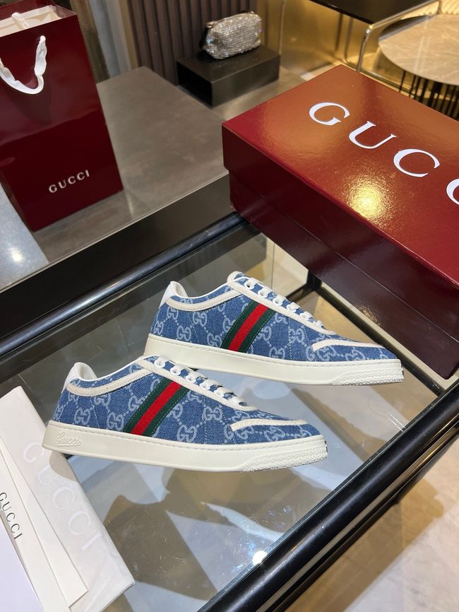 Gucci sneakr with Web 757943-13