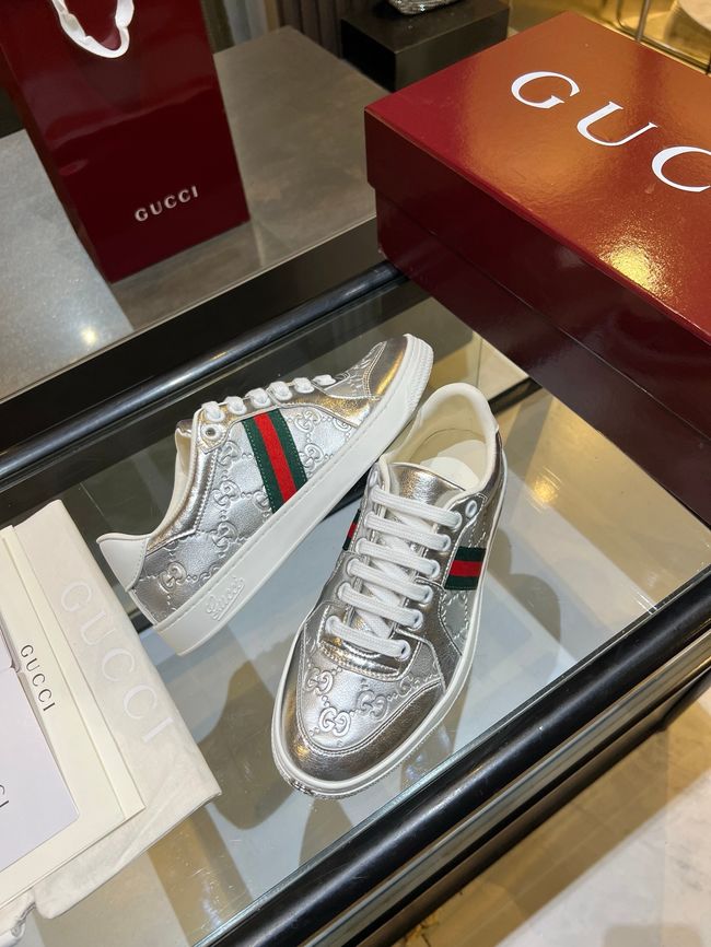 Gucci sneakr with Web 757943-16
