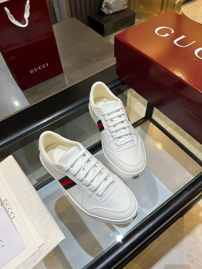 Gucci sneakr with Web 757943-17