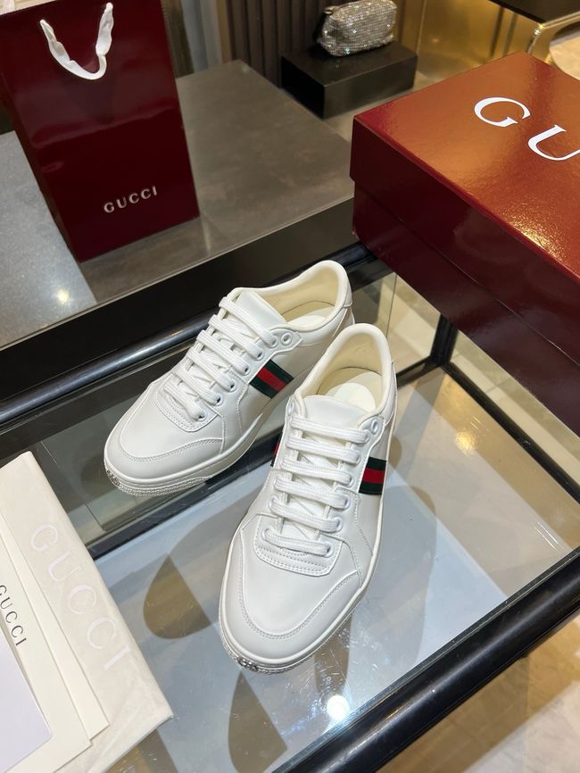 Gucci sneakr with Web 757943-17