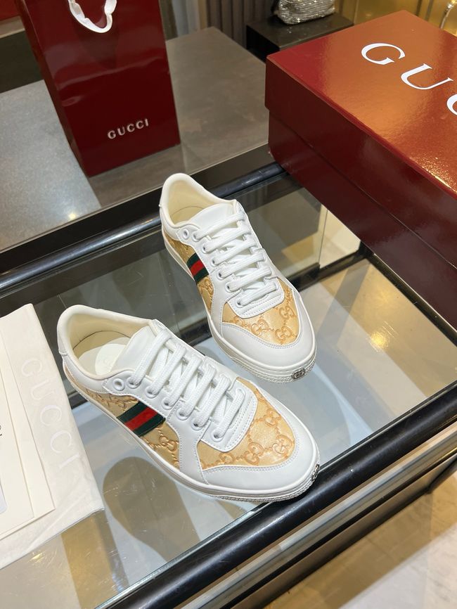Gucci sneakr with Web 757943-18