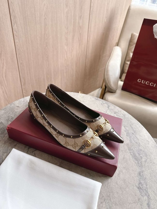 Gucci Womens Savoy ballerina 875101-1