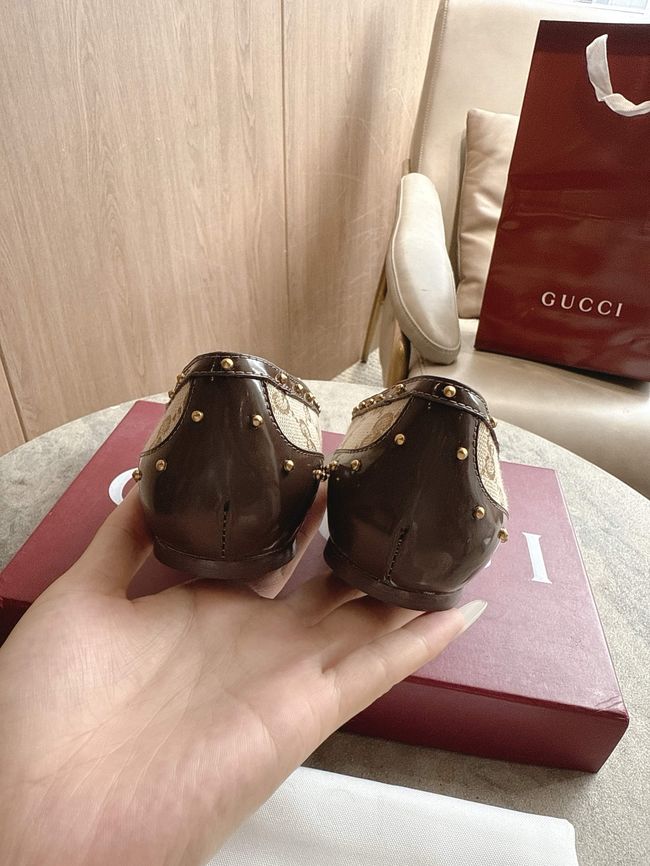 Gucci Womens Savoy ballerina 875101-1