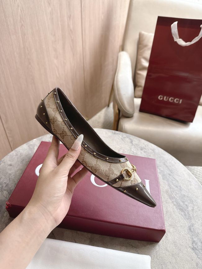 Gucci Womens Savoy ballerina 875101-1