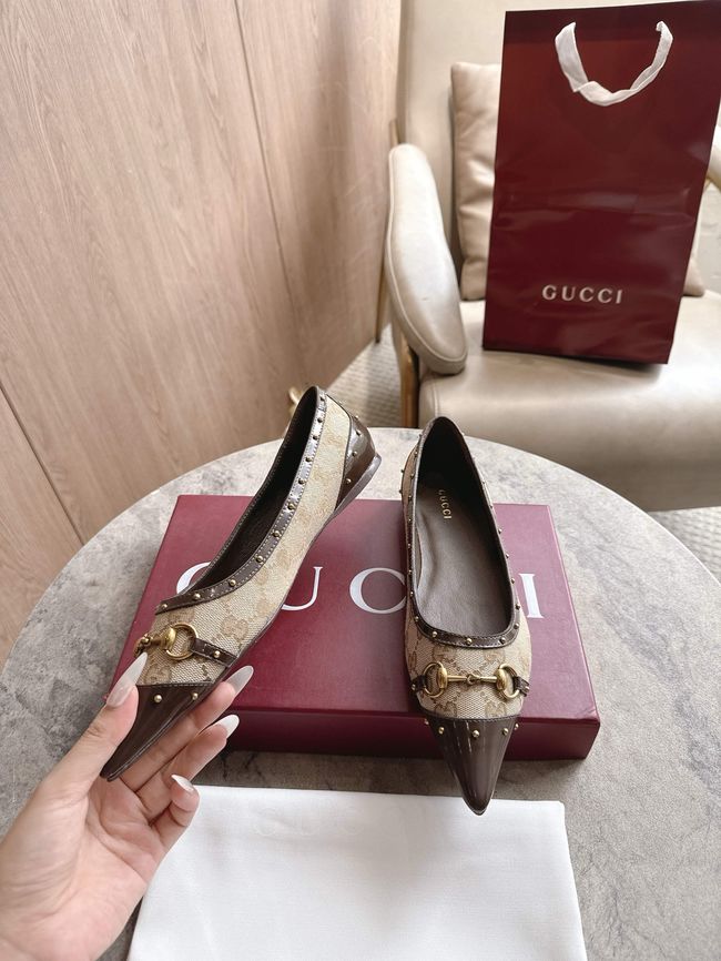 Gucci Womens Savoy ballerina 875101-1