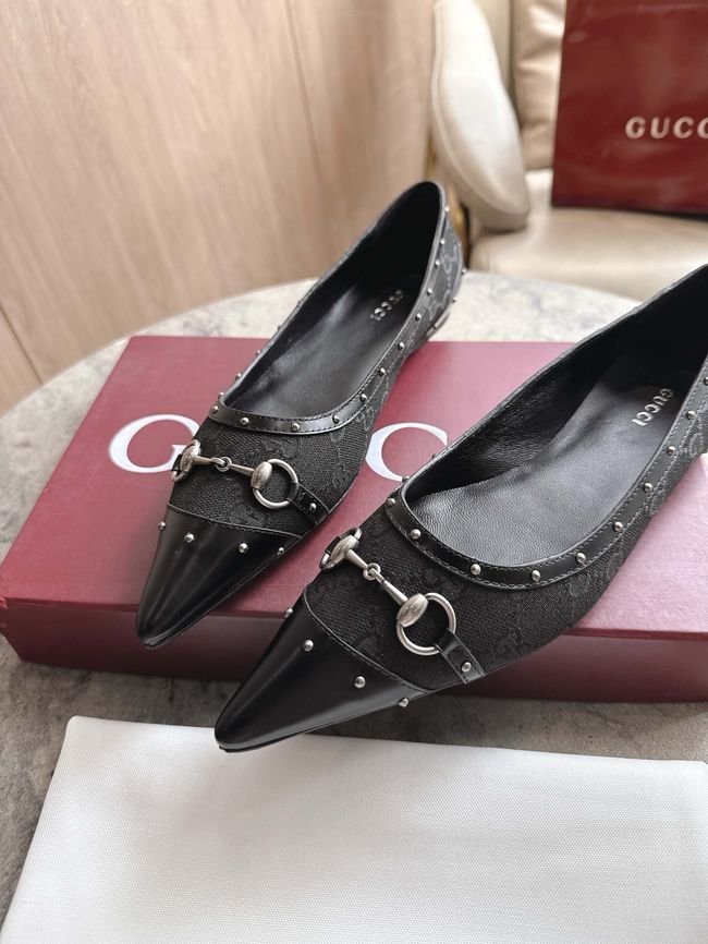 Gucci Womens Savoy ballerina 875101-2