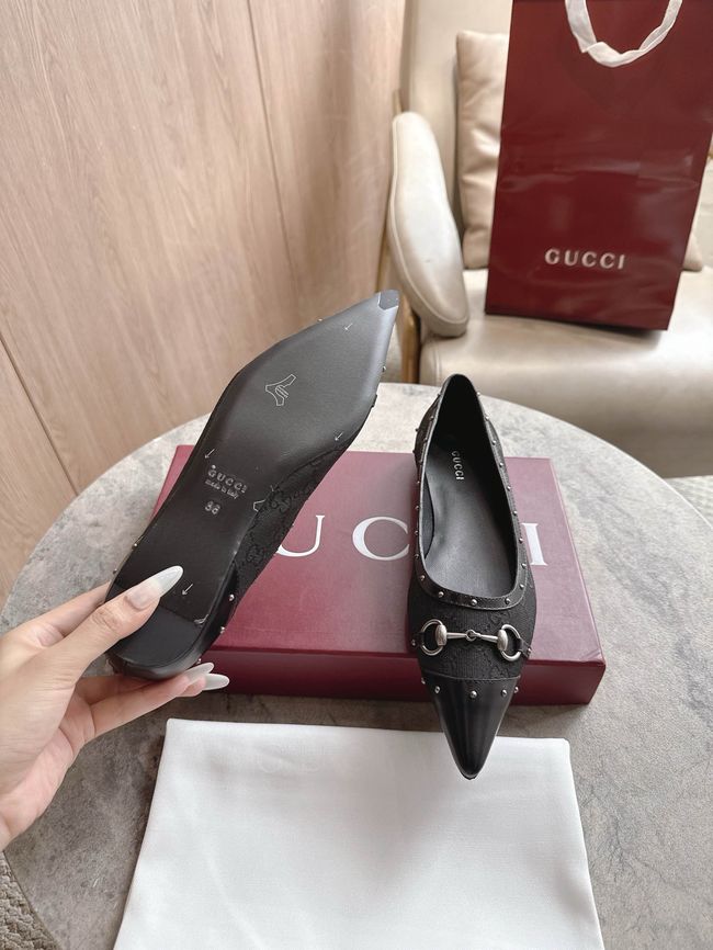 Gucci Womens Savoy ballerina 875101-2