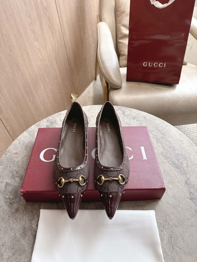 Gucci Womens Savoy ballerina 875101-4