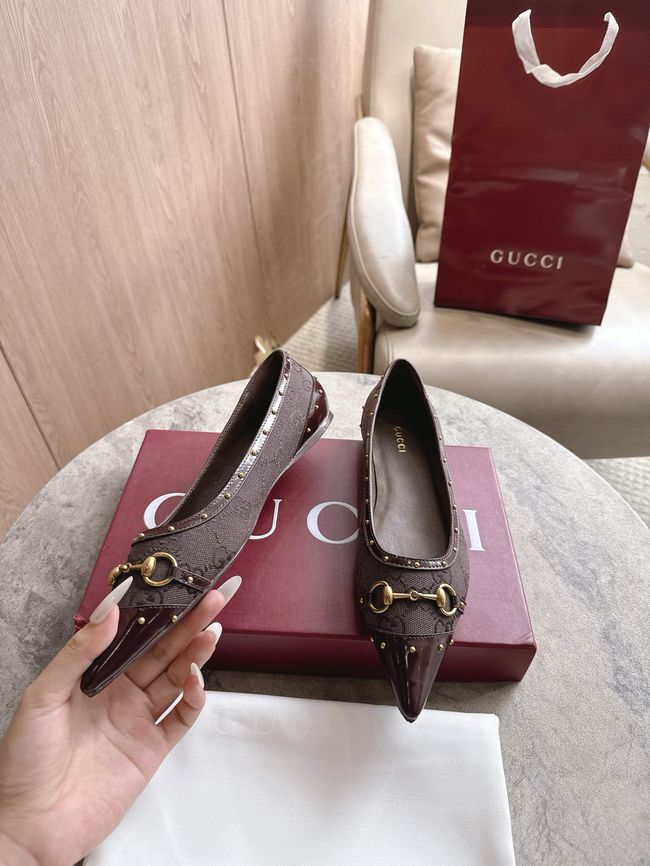 Gucci Womens Savoy ballerina 875101-4