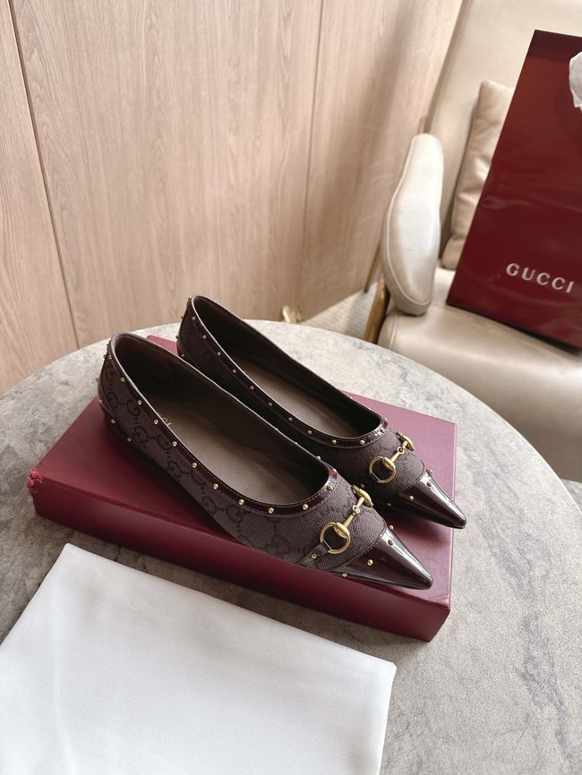 Gucci Womens Savoy ballerina 875101-4