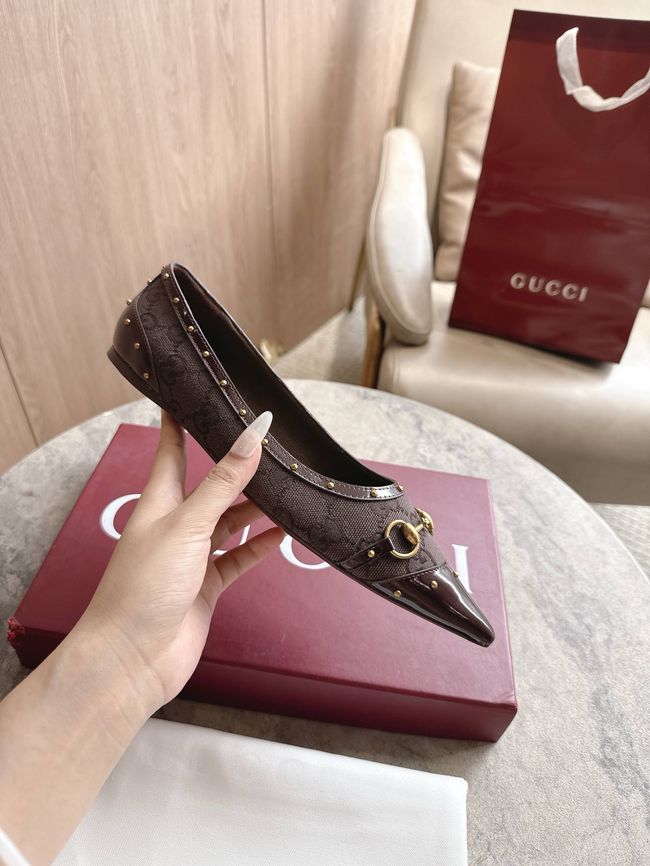 Gucci Womens Savoy ballerina 875101-4