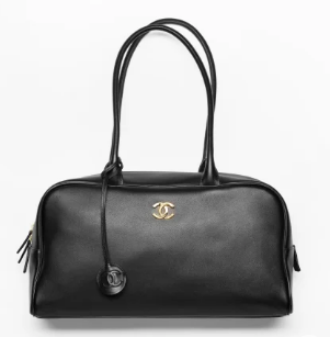 Chanel Large Bowling Bag AS6211 black