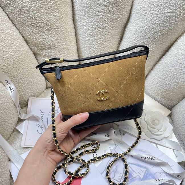 Chanel Shoulder Bag AS5187 brown