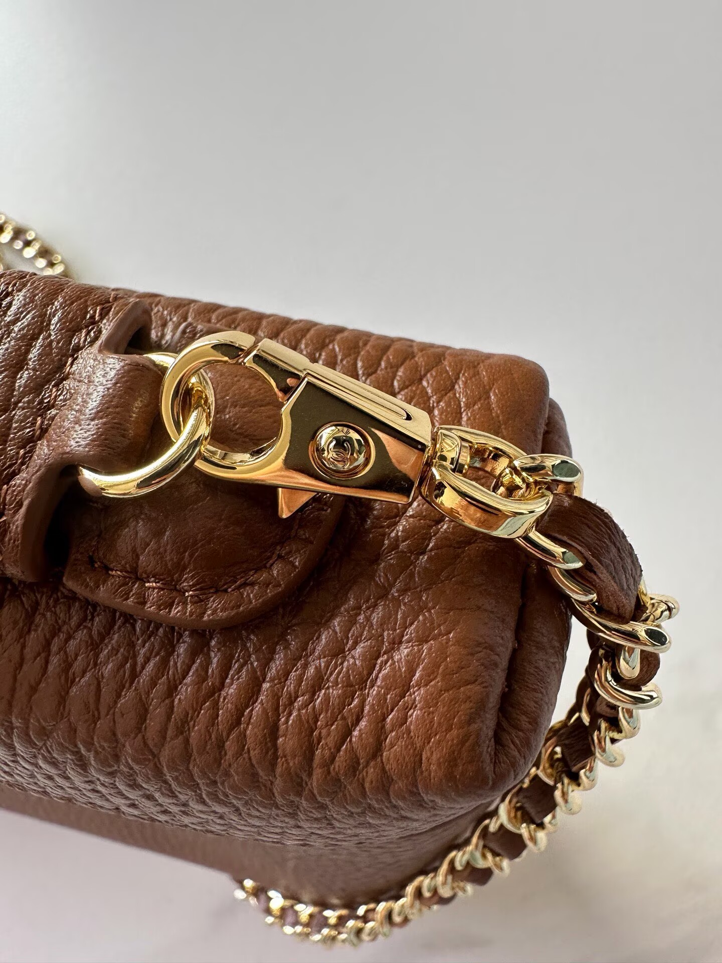 Chanel Large Vanity With Chain AP5347 Brown Chanel Large Vanity With Chain AP5347 Brown
