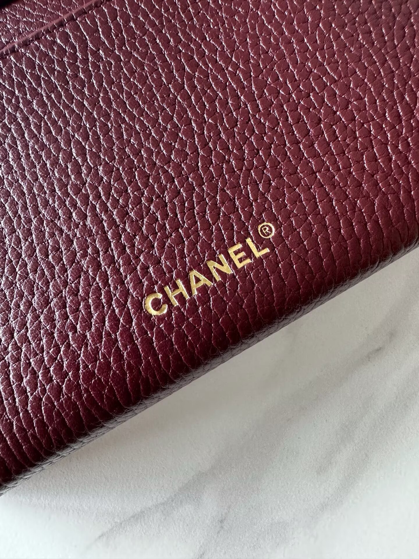 Chanel Vanity With Chain AP5346 Burgundy Chanel Vanity With Chain AP5346 Burgundy