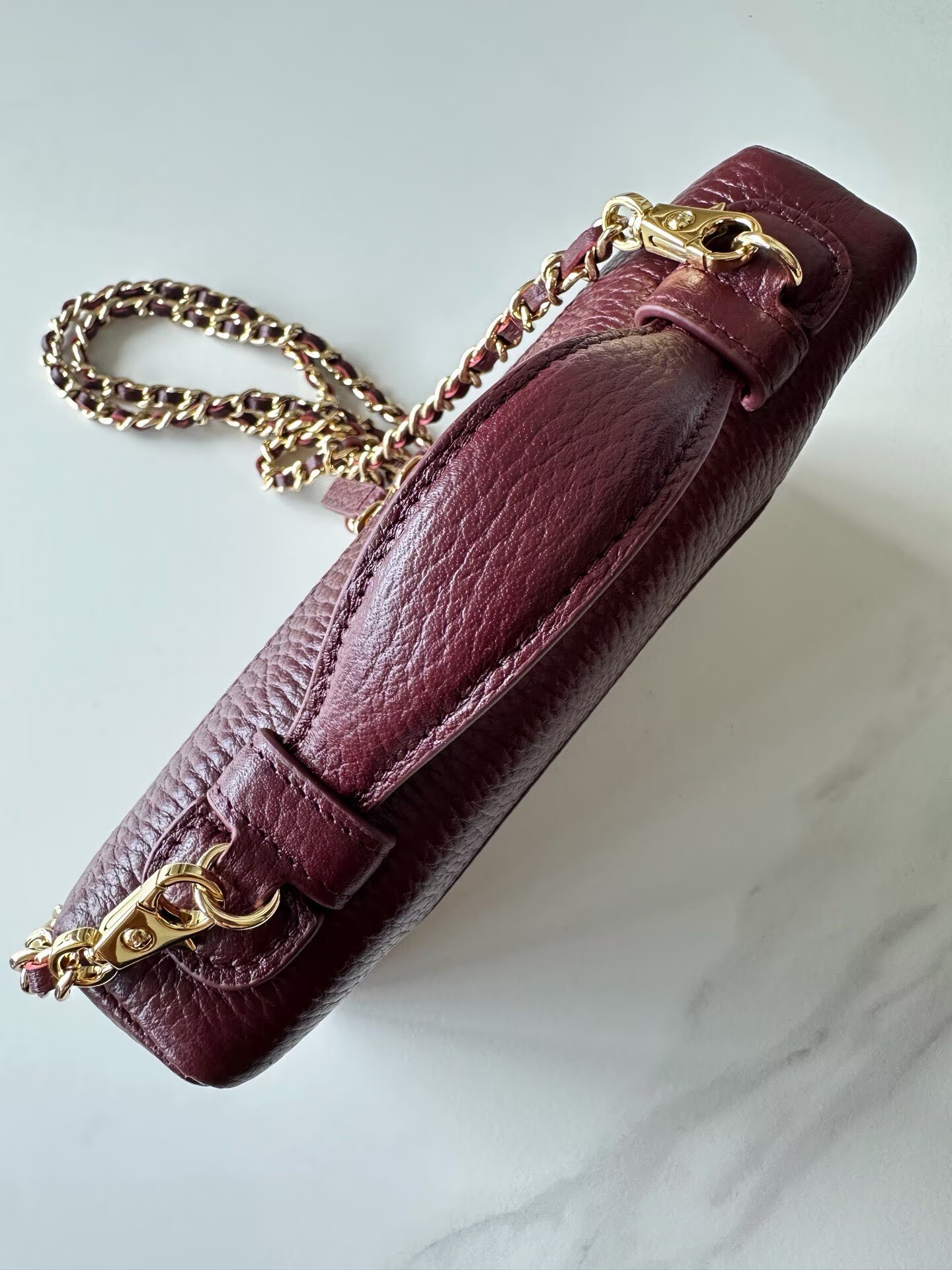 Chanel Vanity With Chain AP5346 Burgundy Chanel Vanity With Chain AP5346 Burgundy