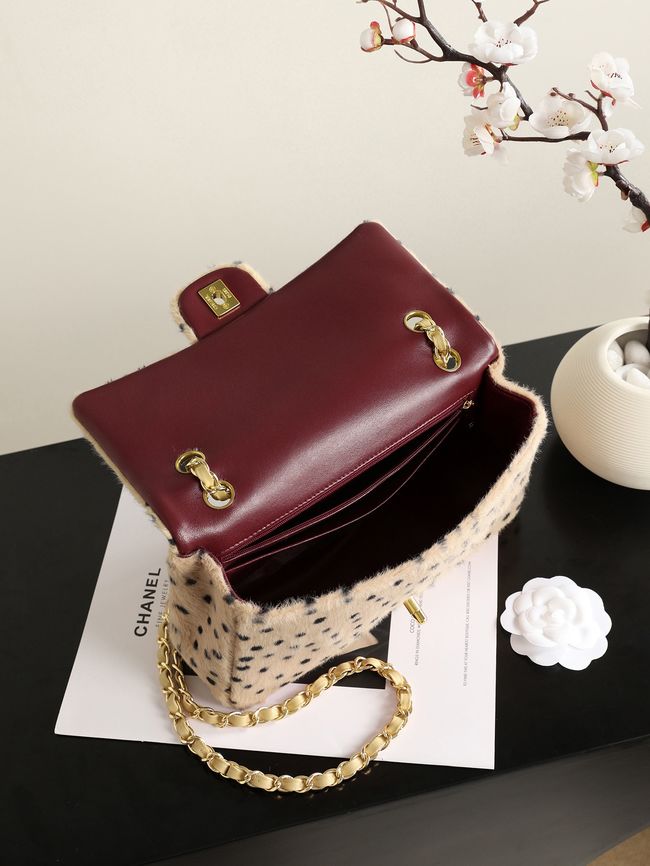 Chanel SMALL FLAP BAG AS1112 Light Beige & Black Chanel SMALL FLAP BAG AS1112 Light Beige & Black