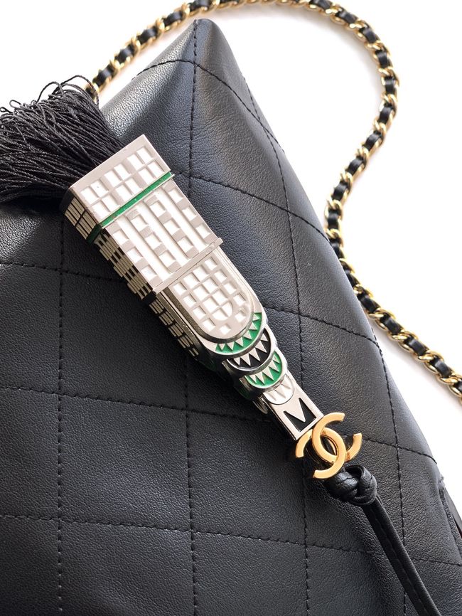 Chanel Shopping Bag AS6390 black Chanel Shopping Bag AS6390 black