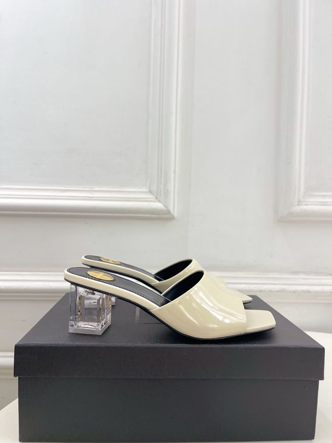Saint Laurent SABRINA mules in TPU 5CM 64172-8 Saint Laurent SABRINA mules in TPU 5CM 64172-8