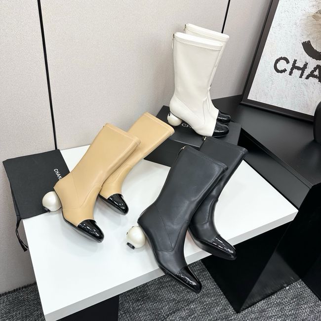 Chanel High Boots Calfskin 64182-1