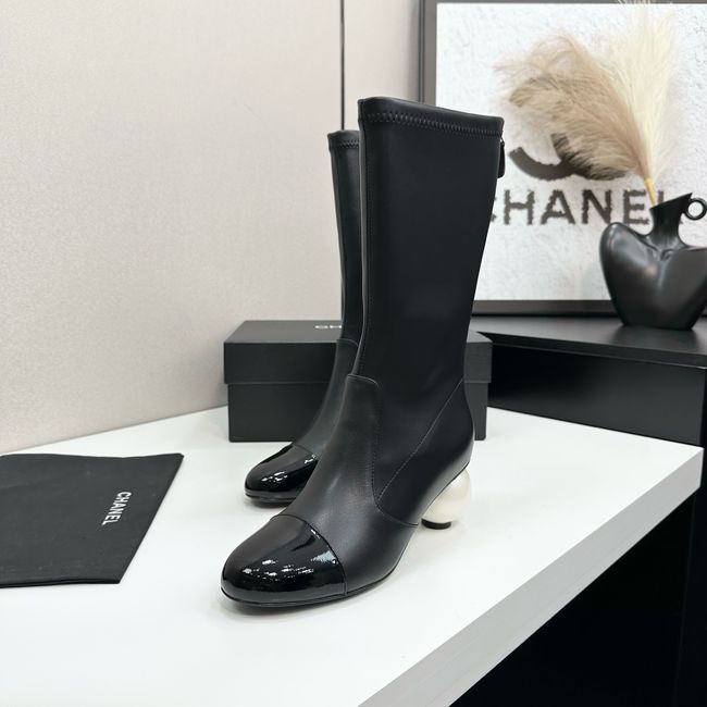 Chanel High Boots Calfskin 64182-1