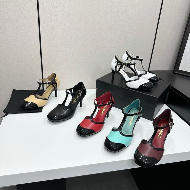 Chanel Lambskin Mary Janes 64193-2