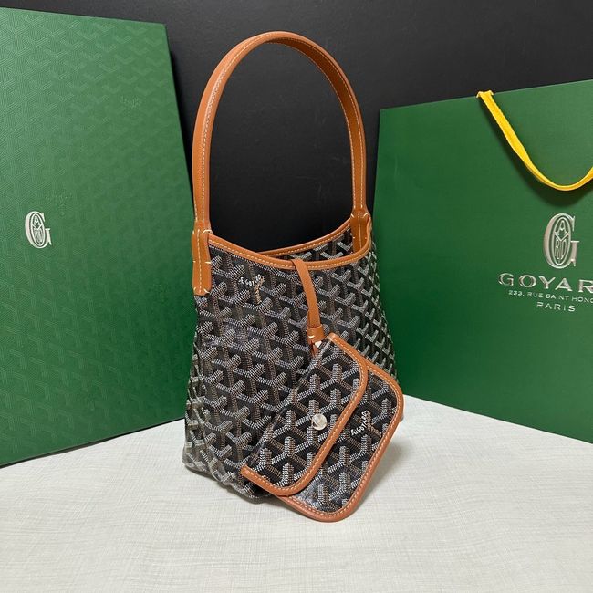 Goyard Hobo Boheme Mini Bag CL51P black&brown Goyard Hobo Boheme Mini Bag CL51P black&brown